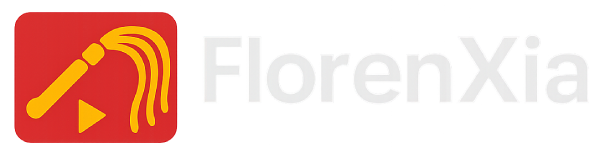 Florenxia logo blanco